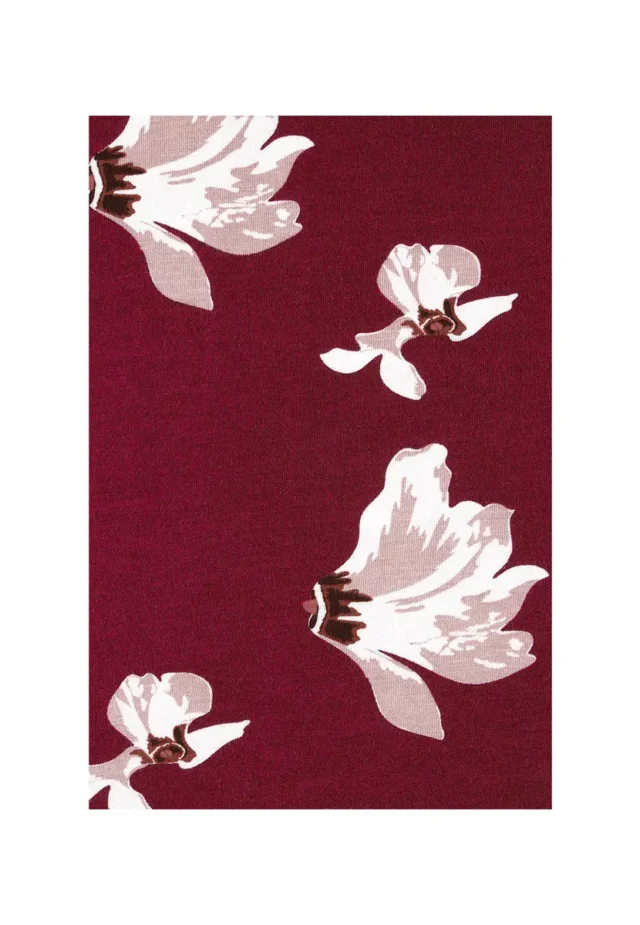 HW119SS19 Ночная сорочка, цвет бордовый, размер XL (50)